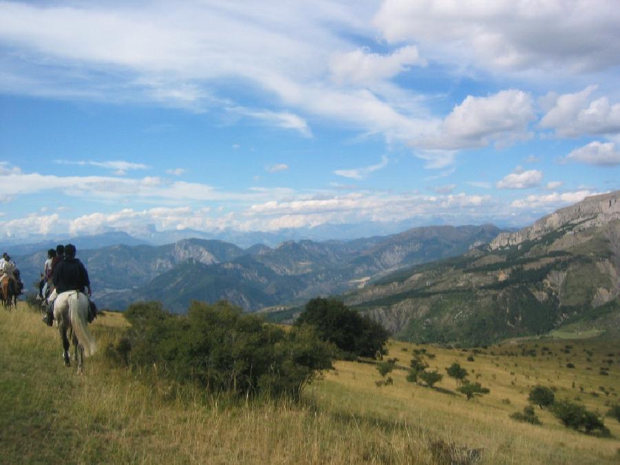 Gite equestre cheval Saint-Geniez dans les Alpes de Haute-Provence Provence photo 5
